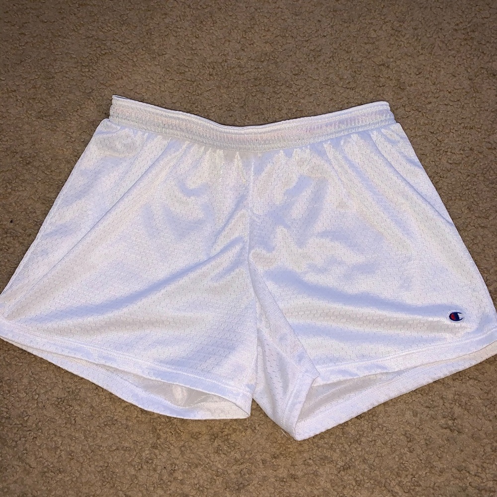 White champion shorts